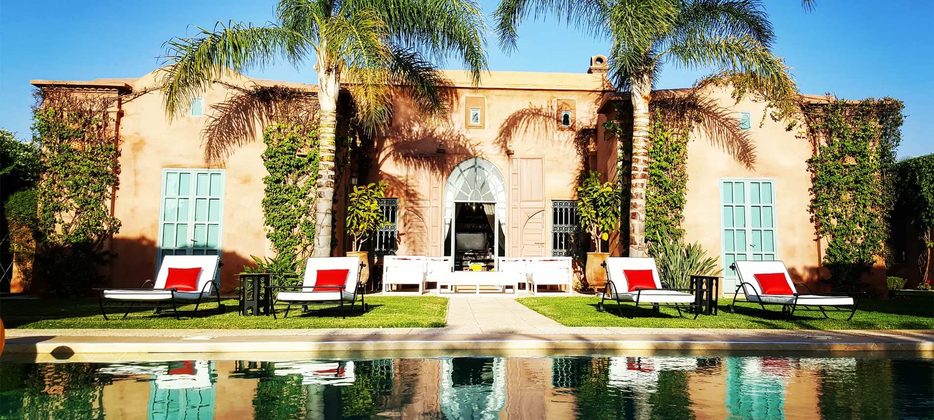 Location de villa vacances avec piscine à Marrakech